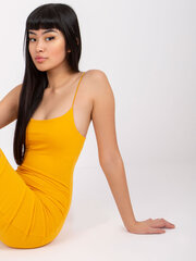 Женское ярко-оранжевое базовое платье Sicilija 292151274 цена и информация | Платья | 220.lv