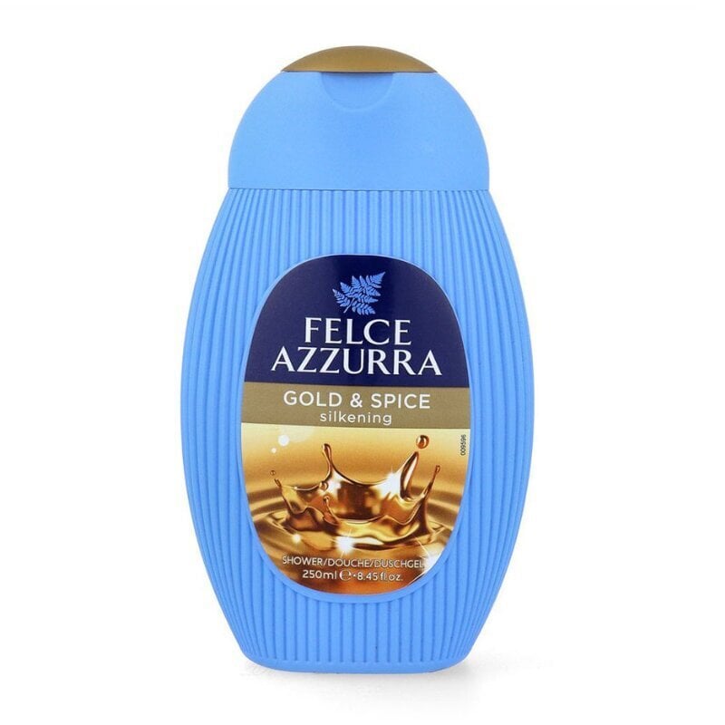 Felce Azzurra dušas želeja Gold & Spices, 250 ml cena un informācija | Dušas želejas, eļļas | 220.lv