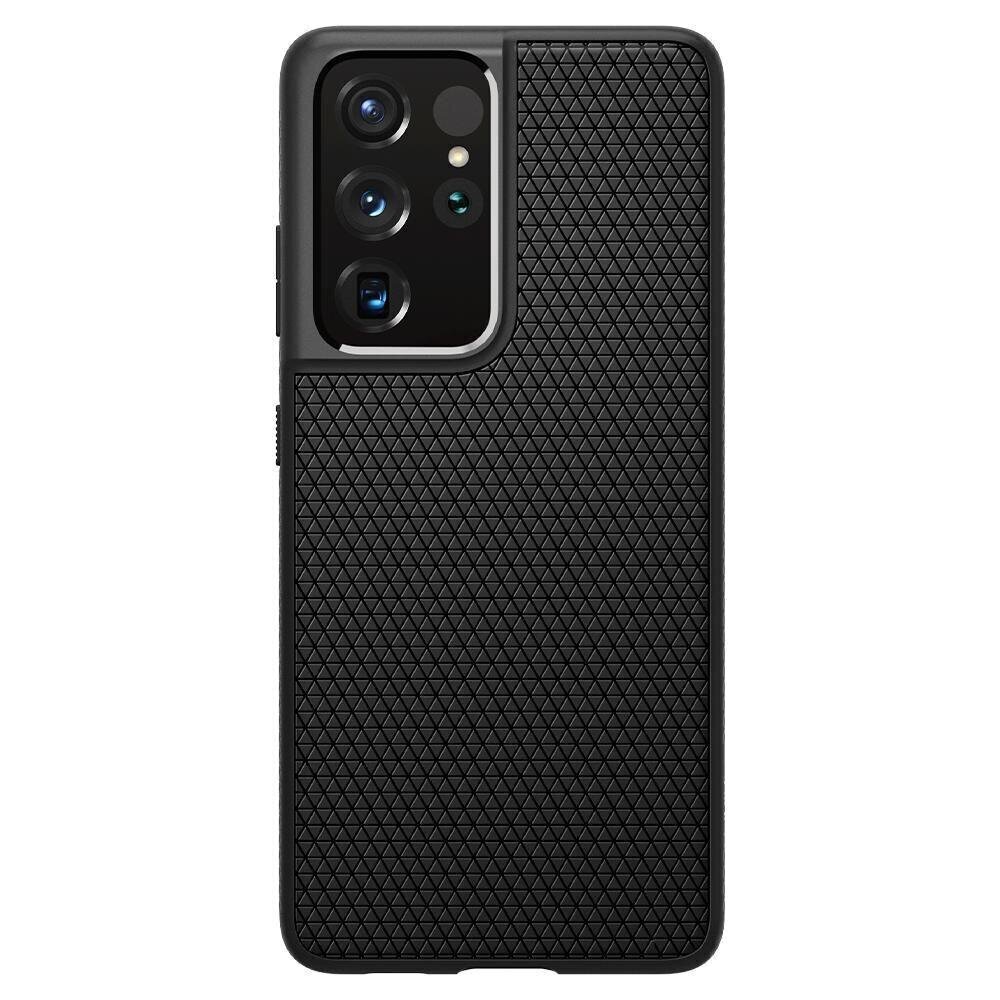 Spigen ACS02350, piemērots Samsung Galaxy S21 Ultra 5G, melns cena un informācija | Telefonu vāciņi, maciņi | 220.lv