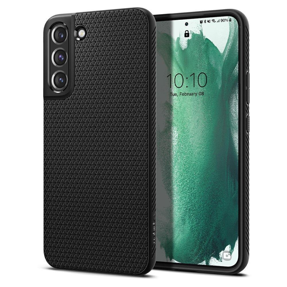 Spigen Liquid Air, piemērots Galaxy S22 +, melns цена и информация | Telefonu vāciņi, maciņi | 220.lv