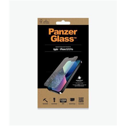 Aizsargstikls PanzerGlass 2742, piemērots iPhone 13/13 Pro cena un informācija | Ekrāna aizsargstikli | 220.lv