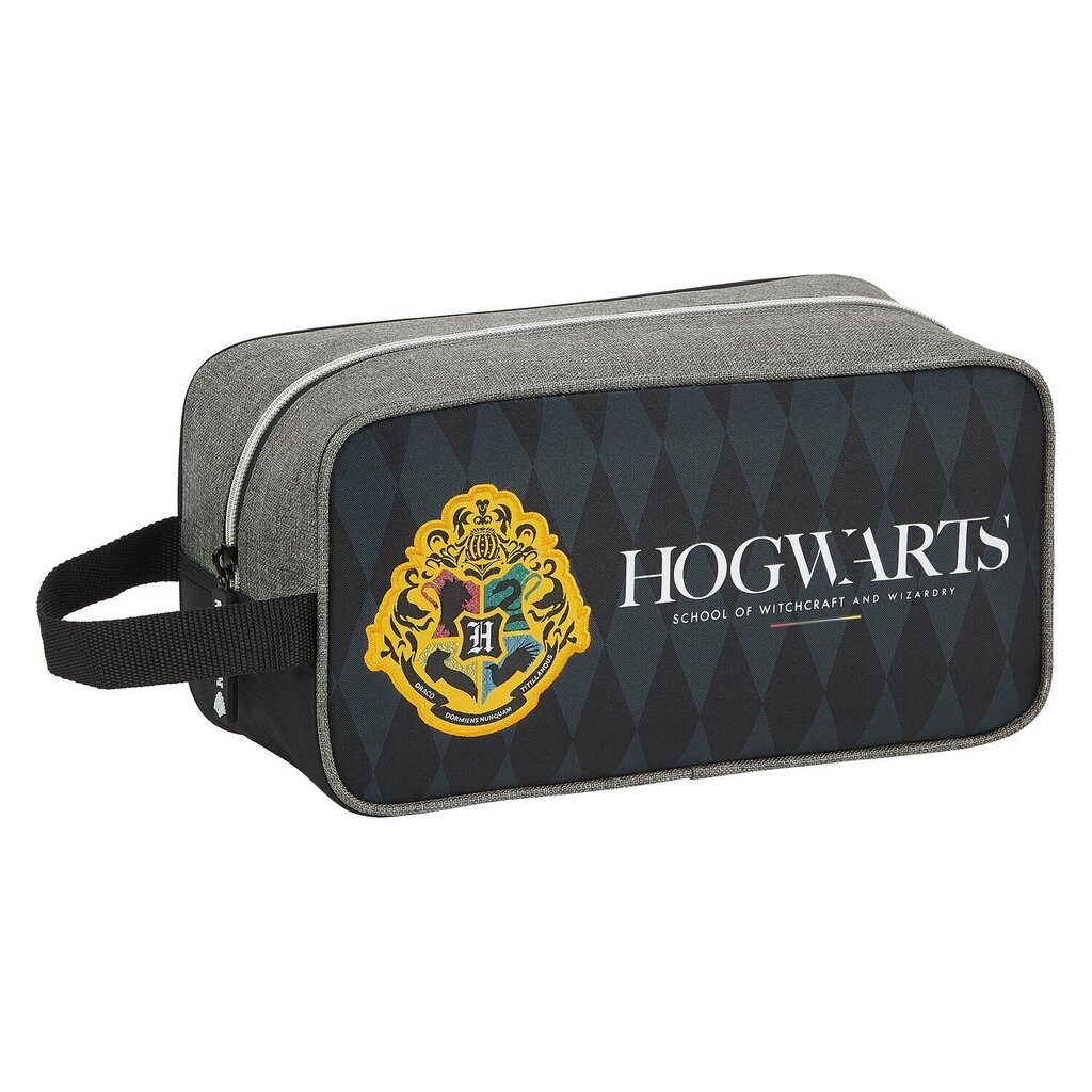 Ceļojuma Čību Turētājs Hogwarts Harry Potter Melns Pelēks cena un informācija | Koferi, ceļojumu somas | 220.lv