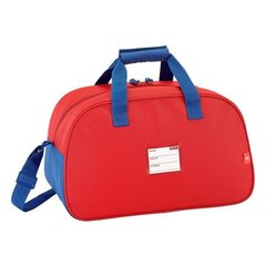 Sporta soma Real Sporting de Gijón Balts Sarkans (23 L) цена и информация | Рюкзаки и сумки | 220.lv