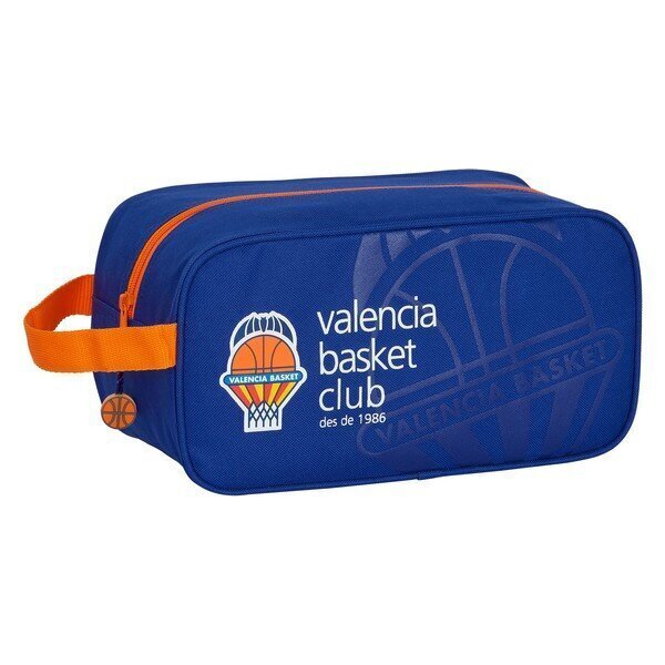 Ceļojuma Čību Turētājs Valencia Basket Zils Oranžs цена и информация | Koferi, ceļojumu somas | 220.lv