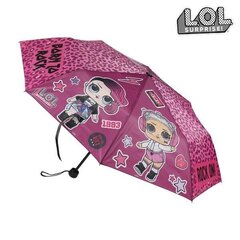 Salocāms lietussargs LOL Surprise! (Ø 50 cm) Melns cena un informācija | Bērnu aksesuāri | 220.lv