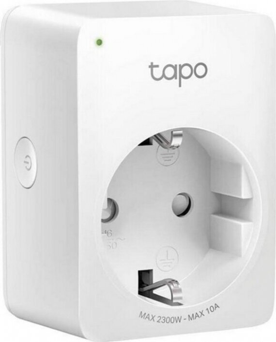 Smart Plug TP-Link TAPO P100(1-PACK) 2300W cena un informācija | Elektrības slēdži, rozetes | 220.lv