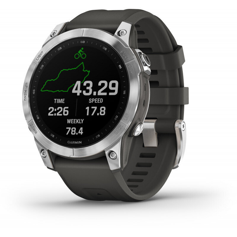 Garmin fēnix® 7 Silver/Graphite cena un informācija | Viedpulksteņi (smartwatch) | 220.lv