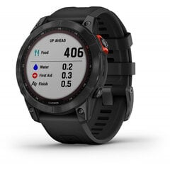 Garmin Fenix 7 Solar, slate gray/black (010-02540-11) цена и информация | Смарт-часы (smartwatch) | 220.lv