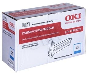 EP OKI cyan | C5850/5950/MC560 cena un informācija | Kārtridži lāzerprinteriem | 220.lv