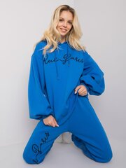 marineblaues zweiteiliges veloursset mit v-ausschnitt цена и информация | Женские костюмы | 220.lv