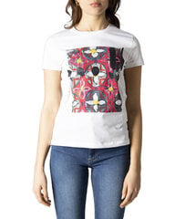 Женская футболка Desigual 343238, белая цена и информация | Женские футболки | 220.lv