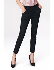 Брюки женские черные приталенные - SD40 цена и информация | Женские брюки  | 220.lv