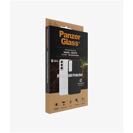 PanzerGlass 0374, piemērots Galaxy S22, melns cena un informācija | Telefonu vāciņi, maciņi | 220.lv