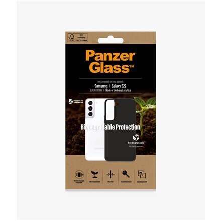 PanzerGlass 0374, piemērots Galaxy S22, melns cena un informācija | Telefonu vāciņi, maciņi | 220.lv