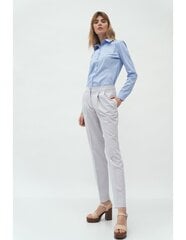 Серые брюки со складкой - SD59 цена и информация | Женские брюки  | 220.lv