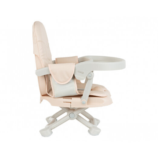 Paaugstināts barošanas krēsls Kikkaboo Pappo, smilškrāsas cena un informācija | Barošanas krēsli | 220.lv