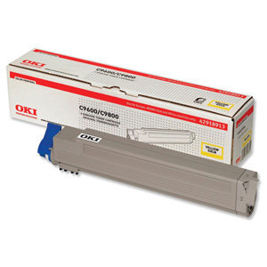 Toner OKI yellow | 15000pgs | C9600/9650/9800/9850 cena un informācija | Kārtridži lāzerprinteriem | 220.lv