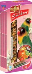 Lovebirds augļu gardums papagaiļiem Vitapol, 90 g cena un informācija | Putnu barība | 220.lv