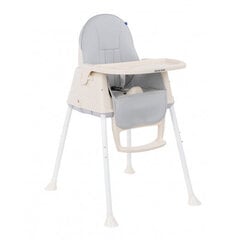 Daudzfunkcionāls barošanas krēsls Kikkaboo Creamy 2in1, pelēks cena un informācija | Barošanas krēsli | 220.lv
