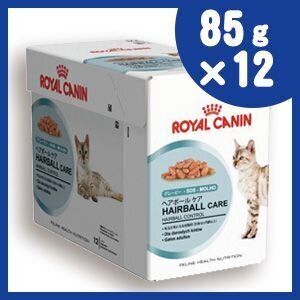 ROYAL CANIN FCN WET 85Gx12 HAIRBALL CARE IN GRAVY KAĶIEM цена и информация | Konservi kaķiem | 220.lv