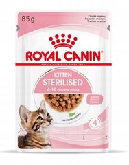 Konservi sterilizētiem kaķiem ROYAL CANIN, 12 x 85 g cena un informācija | Konservi kaķiem | 220.lv