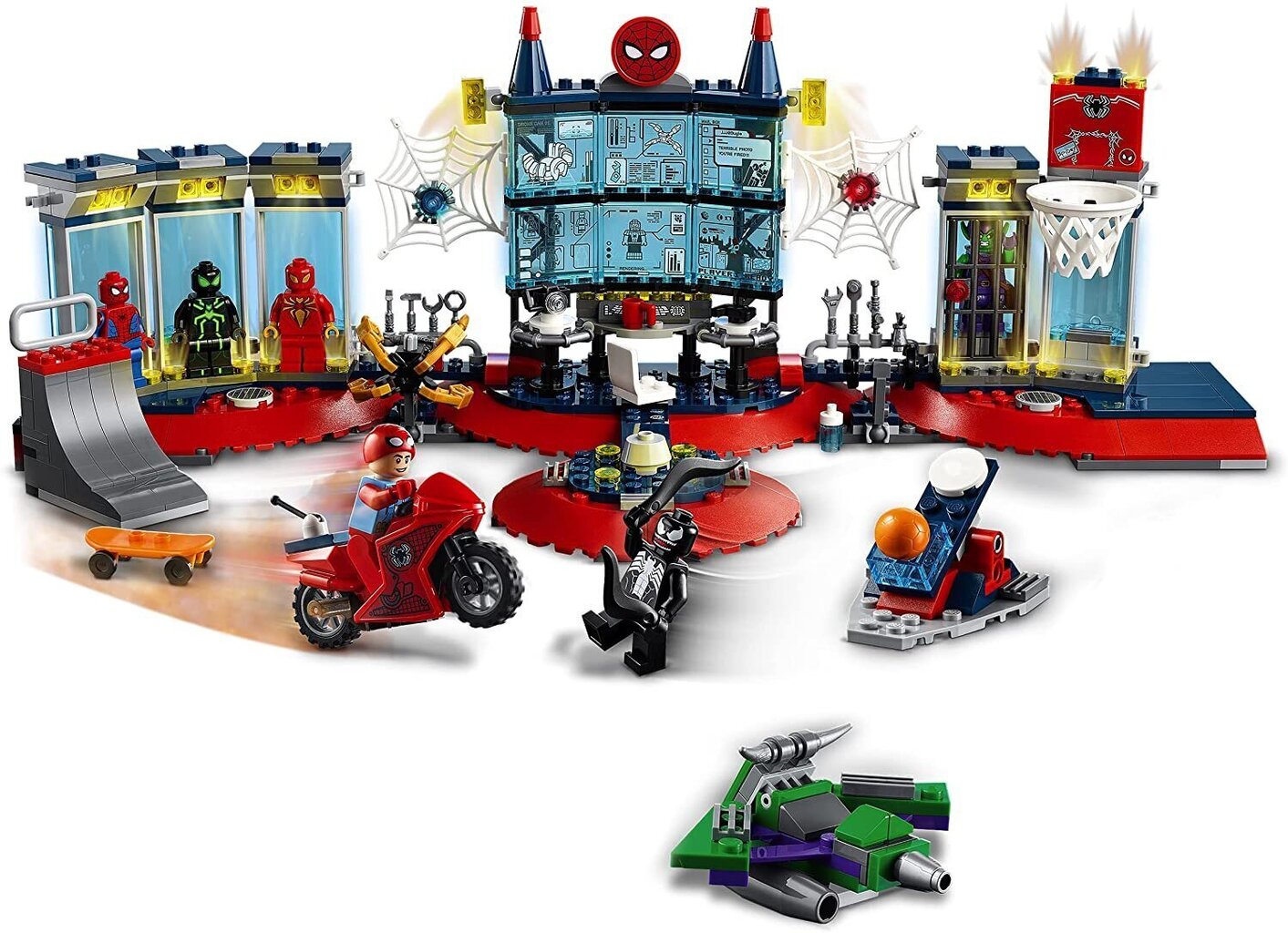 КОнструктор Lego 76175 Marvel Spider-man Hideaway цена | 220.lv