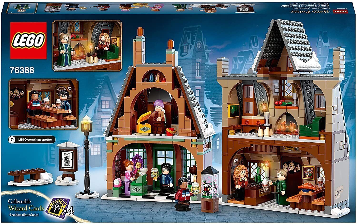 Конструктор Lego 76388 Harry potter Hogsmeeade Village Visit цена | 220.lv