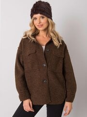 Женская зимняя шапка, темно-коричневая  цена и информация | Женские шапки | 220.lv
