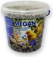 Barība kanārijputniņiem Megana, 1 l цена и информация | Корм для птиц | 220.lv