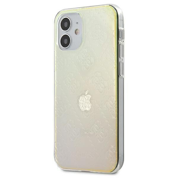 Telefona maciņš Guess GUHCP12S3D4GIRBL iPhone 12 mini 5,4" cena un informācija | Telefonu vāciņi, maciņi | 220.lv