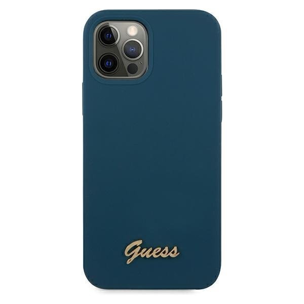 Telefona maciņš Guess GUHCP12LLSLMGBL iPhone 12 Pro Max 6,7" цена и информация | Telefonu vāciņi, maciņi | 220.lv