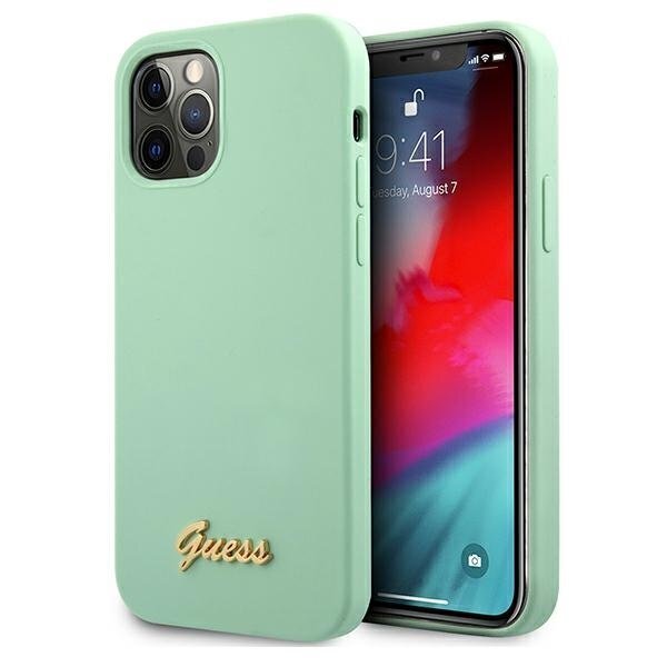 Telefona maciņš Guess GUHCP12LLSLMGGN iPhone 12 Pro Max 6,7" cena un informācija | Telefonu vāciņi, maciņi | 220.lv