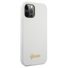 Telefona maciņš Guess GUHCP12LLSLMGWH iPhone 12 Pro Max 6,7" cena un informācija | Telefonu vāciņi, maciņi | 220.lv