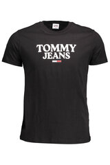 Мужская футболка Tommy Hilfiger DM0DM12853, черная цена и информация | Мужские футболки | 220.lv