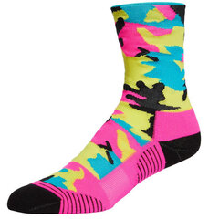 Женские и мужские носки Asics Noosa Camo Run Crew Sock 3013A730, розовые цена и информация | Мужские носки | 220.lv
