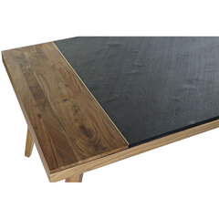 Pusdienu galds DKD Home Decor, 180 x 90 x 77 cm, brūns/melns cena un informācija | Virtuves galdi, ēdamgaldi | 220.lv