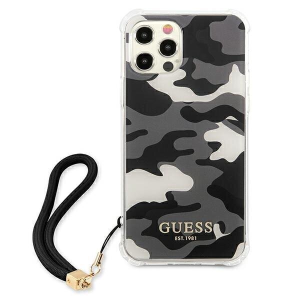 Telefona maciņš Guess GUHCP12LKSARBK iPhone 12 Pro Max 6.7'' cena un informācija | Telefonu vāciņi, maciņi | 220.lv