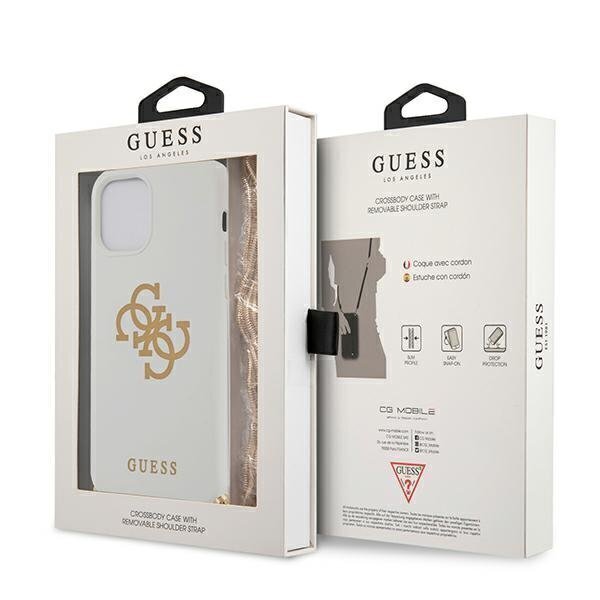 Telefona maciņš Guess GUHCP12MLSC4GWH iPhone 12/12 Pro 6.1'' cena un informācija | Telefonu vāciņi, maciņi | 220.lv