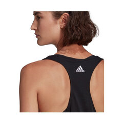 Спортивная футболка женская Adidas Essentials Loose top W GL0566, черная цена и информация | Спортивная одежда для женщин | 220.lv