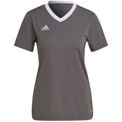 Sporta T-krekls sievietēm Adidas Entrada 22 Jsy, pelēks цена и информация | Спортивная одежда для женщин | 220.lv