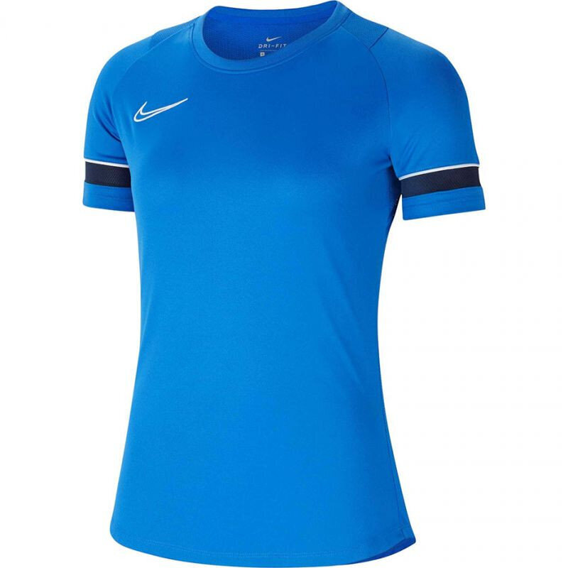 Sporta T-krekls sievietēm Nike Dri-FIT Academy W CV2627 463, zils cena un informācija | T-krekli sievietēm | 220.lv
