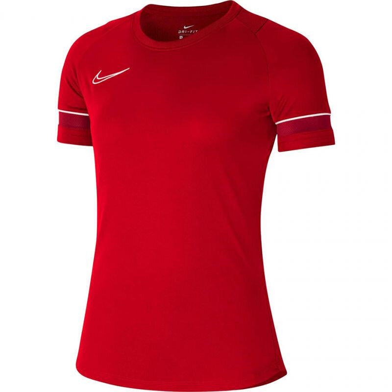 T-krekls sievietēm Nike Dri Fit Academy W CV2627 657, sarkans cena un informācija | T-krekli sievietēm | 220.lv