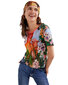 T-krekls sievietēm Desigual 342004, zils cena un informācija | T-krekli sievietēm | 220.lv