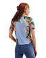 T-krekls sievietēm Desigual 342004, zils цена и информация | T-krekli sievietēm | 220.lv