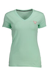 Женская футболка Guess Jeans W1YI1AJ1311, зеленая цена и информация | Женские футболки | 220.lv