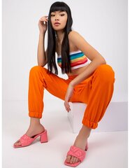 Спортивные штаны женские, оранжевые цена и информация | Женские брюки | 220.lv