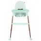 Augsts barošanas krēsls Kikkaboo Sky-High, zaļš цена и информация | Barošanas krēsli | 220.lv