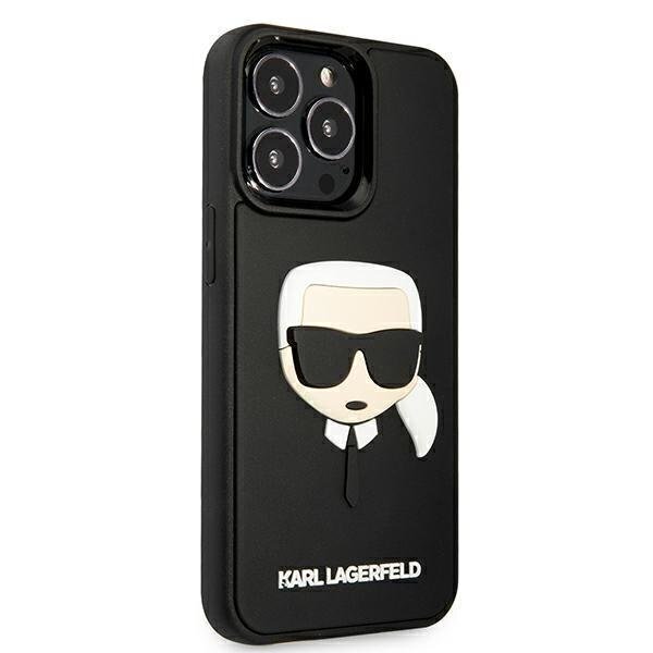 Telefona maciņš Karl Lagerfeld KLHCP13LKH3DBK iPhone 13 Pro / 13 6.1'' cena un informācija | Telefonu vāciņi, maciņi | 220.lv