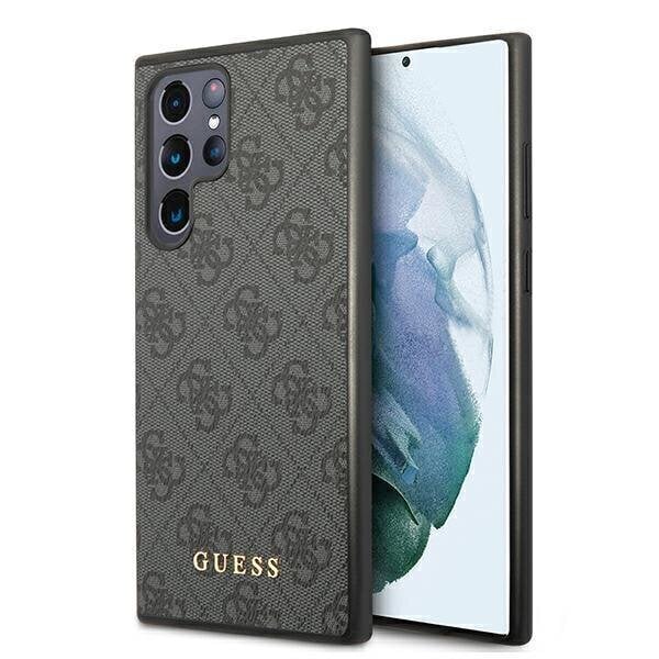 Telefona maciņš Guess GUHCS22LG4GFGR S22 Ultra S908 цена и информация | Telefonu vāciņi, maciņi | 220.lv