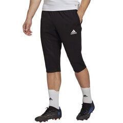 Мужские спортивные штаны Adidas Entrada 22 3/4 HB0576, черные цена и информация | Мужская спортивная одежда | 220.lv